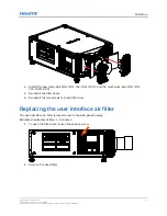 Предварительный просмотр 39 страницы Christie Boxer 30 Service Manual