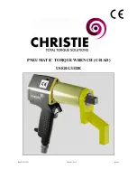 Christie C-RAD 1 User Manual preview