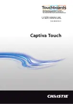 Preview for 1 page of Christie Captiva Touch User Manual