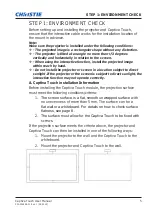 Preview for 5 page of Christie Captiva Touch User Manual