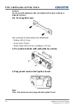 Preview for 10 page of Christie Captiva Touch User Manual