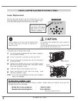 Preview for 2 page of Christie Christie LW300 Instructions