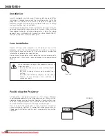 Предварительный просмотр 18 страницы Christie Christie LX66A User Manual