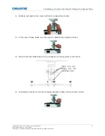 Предварительный просмотр 5 страницы Christie Christie One Mount Installing Instructions