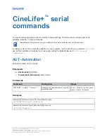 Preview for 9 page of Christie CineLife+ 4 Series Technical Reference