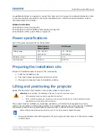 Preview for 19 page of Christie CineLife+ RGB PLF CP4450-RGB Installation And Setup Manual