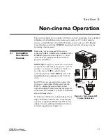 Предварительный просмотр 109 страницы Christie CP2000-X User Manual