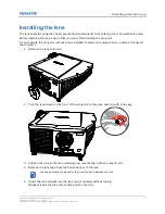 Preview for 16 page of Christie CP2208-LP Installation And Setup Manual