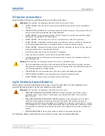 Preview for 7 page of Christie CP2309-RGB Installation And Setup Manual