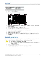 Предварительный просмотр 23 страницы Christie CP2415-RGB Installation And Setup Manual