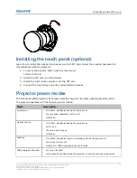 Предварительный просмотр 25 страницы Christie CP2415-RGB Installation And Setup Manual