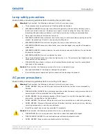 Preview for 7 page of Christie CP2420-Xe Installation And Setup Manual