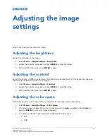 Preview for 33 page of Christie D16HD-HS User Manual