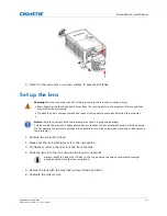 Preview for 19 page of Christie D4K2560 Setup Manual