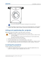 Preview for 22 page of Christie D4K40-RGB Installation And Setup Manual