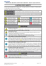 Preview for 4 page of Christie DD1-WU80P Service Manual