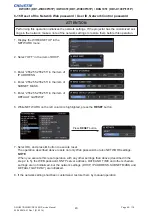 Preview for 42 page of Christie DD1-WU80P Service Manual