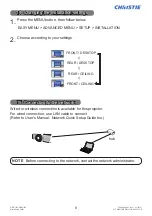 Preview for 9 page of Christie DHD1052 Quick Setup Manual