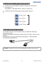 Preview for 33 page of Christie DHD1052 Quick Setup Manual