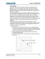 Preview for 45 page of Christie DHD555-GS User Manual