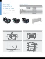 Предварительный просмотр 6 страницы Christie DHD600-G Brochure & Specs