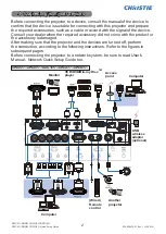 Preview for 4 page of Christie DHD851 User Manual