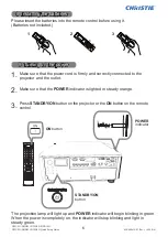 Preview for 8 page of Christie DHD851 User Manual