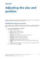 Preview for 27 page of Christie DWU1100-GS User Manual