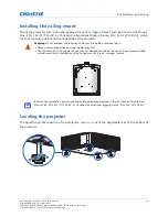 Предварительный просмотр 23 страницы Christie DWU15-HS Installation And Setup Manual