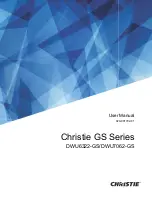 Christie DWU6322-GS Manual preview