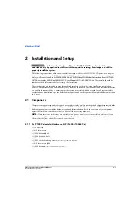 Preview for 9 page of Christie F100 Installation Manual