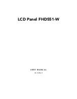 Preview for 3 page of Christie FHD551-W User Manual