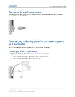 Предварительный просмотр 17 страницы Christie FHD553-XU User Manual