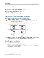 Preview for 29 page of Christie Griffyn 4K50-RGB Installation And Setup Manual