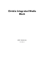 Preview for 3 page of Christie IMB User Manual