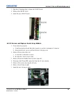 Предварительный просмотр 61 страницы Christie J 2.0kW Service Manual