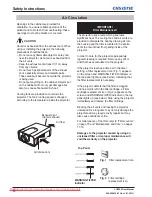 Preview for 8 page of Christie LHD700 User Manual