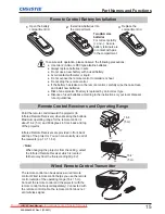 Preview for 17 page of Christie LHD700 User Manual