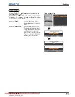 Preview for 71 page of Christie LHD700 User Manual