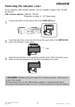 Предварительный просмотр 39 страницы Christie LHD720i Setup Manual