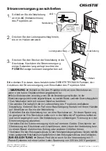 Предварительный просмотр 93 страницы Christie LHD720i Setup Manual