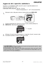 Предварительный просмотр 143 страницы Christie LHD720i Setup Manual