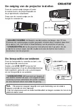 Предварительный просмотр 199 страницы Christie LHD720i Setup Manual