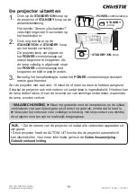 Предварительный просмотр 201 страницы Christie LHD720i Setup Manual