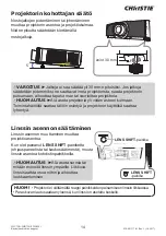 Предварительный просмотр 329 страницы Christie LHD720i Setup Manual