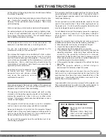 Preview for 4 page of Christie LW300 103-011100-01 User Manual