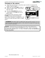 Preview for 11 page of Christie LW401 Setup Manual