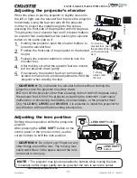 Preview for 12 page of Christie LW401 Setup Manual