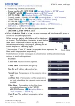 Preview for 27 page of Christie LW41 User Manual