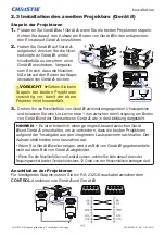 Preview for 93 page of Christie LW41 User Manual